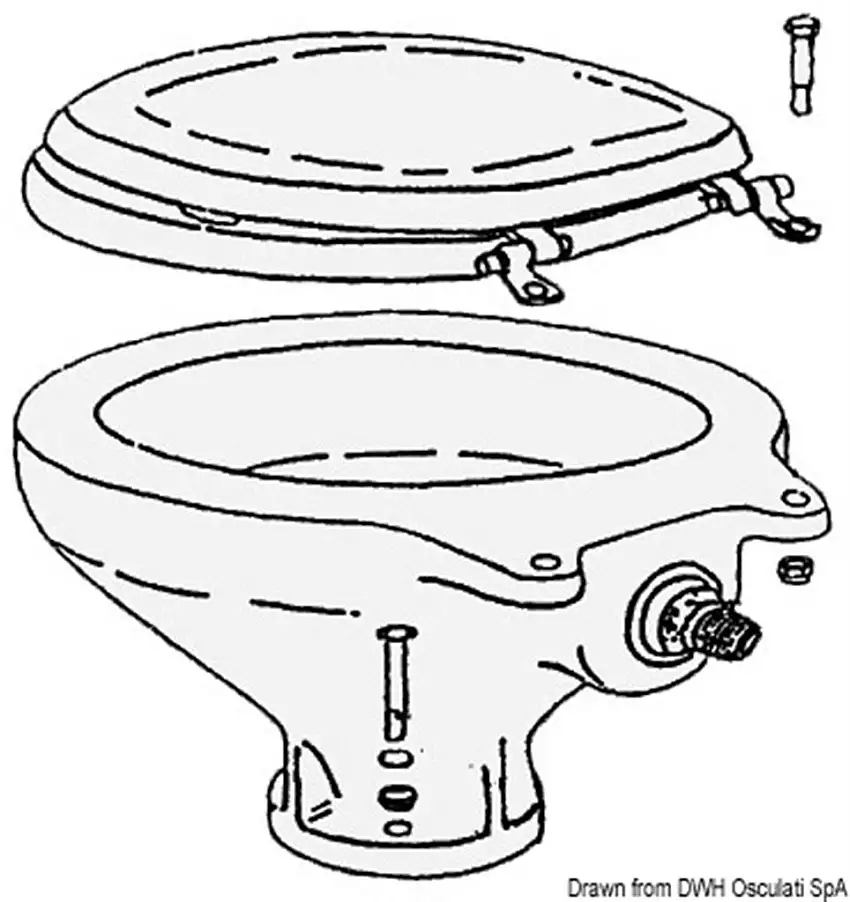 Tazza ricambio porcellana
