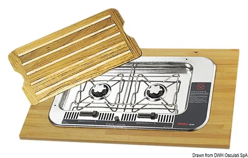 Cucina ad incasso Origo a 2 fuochi versione Alcool