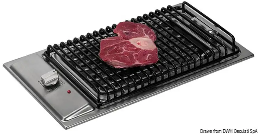 Barbecue elettrico in acciaio inox