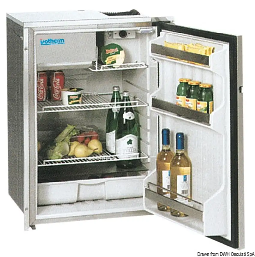 Frigorifero Isotherm inox da 130 lt