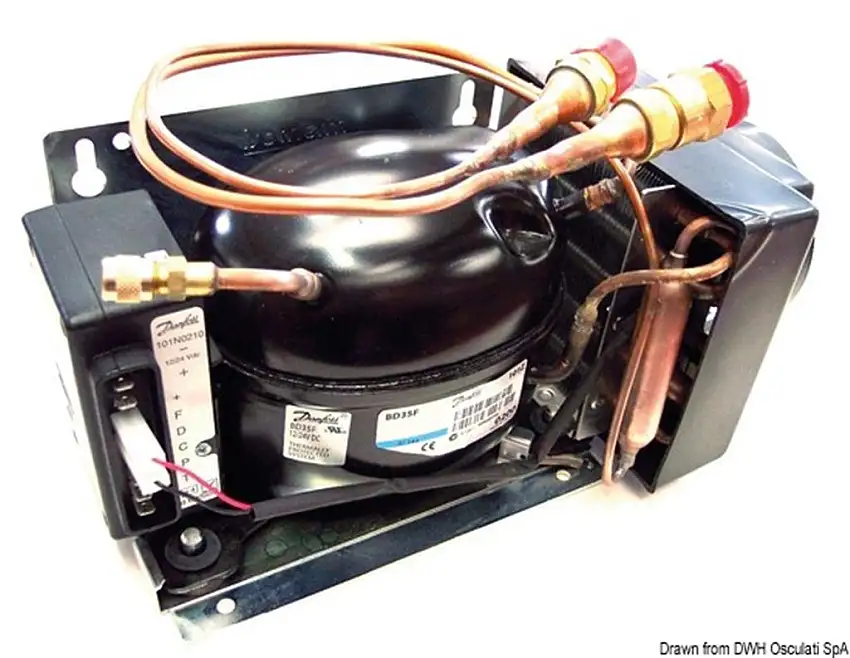 Gruppo refrigerante Isotherm Danfoss/Secop 35 F