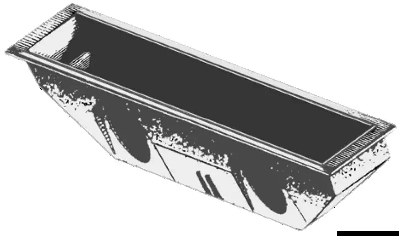 53.451.00 Cassonetto posteriore in ABS Osculati