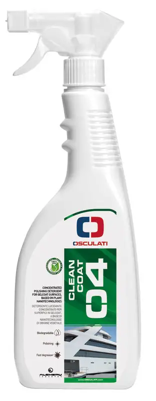 65.410.04 Cleancoat detergente lucidante per gealcoat 750 ml Osculati