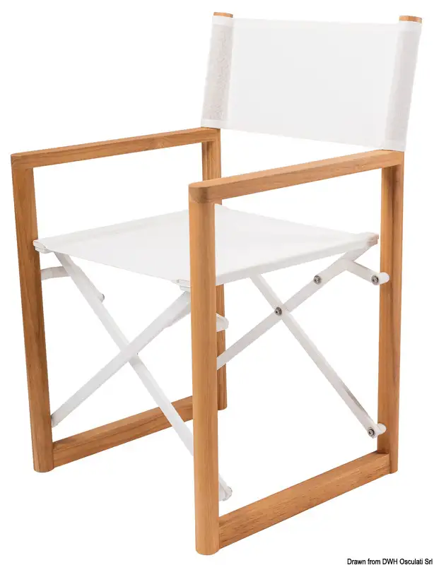 71.321.03 Sedia pieghevole ARC Victor ultraleggera teak Osculati