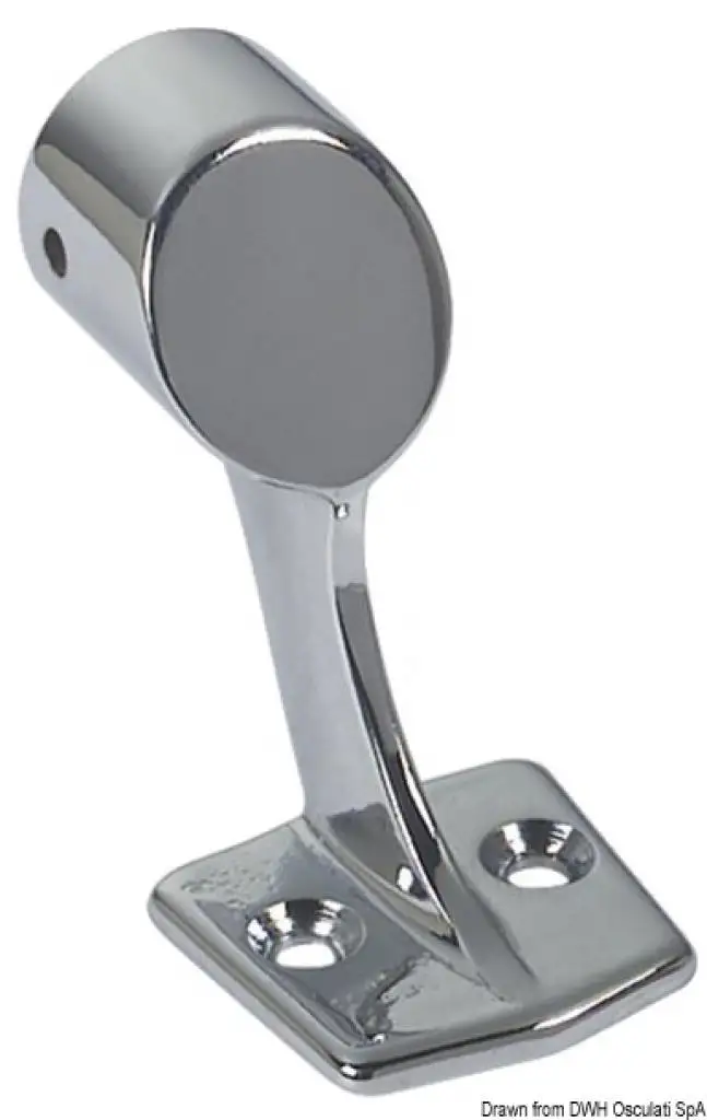 Supporto corrimano terminale 22 mm