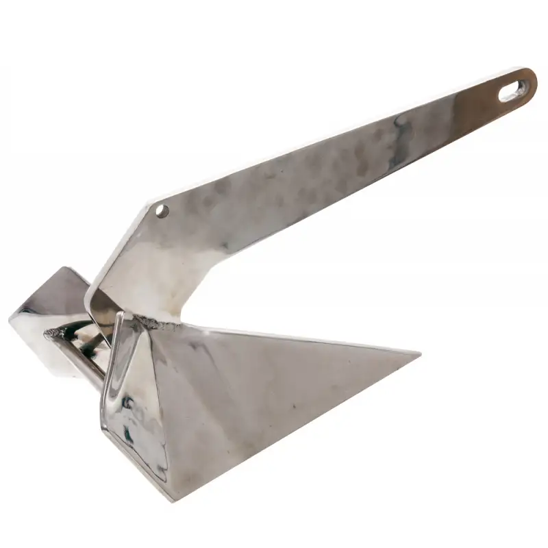Ancora a vomere plough inox kg.10