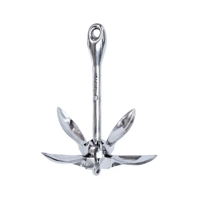 Ancora a rampino in acciaio inox 4 kg