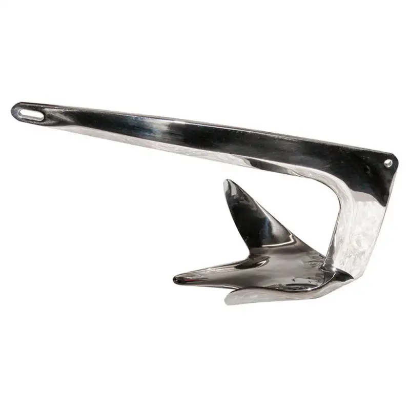 Ancora in acciaio inox Trefoil 10 kg