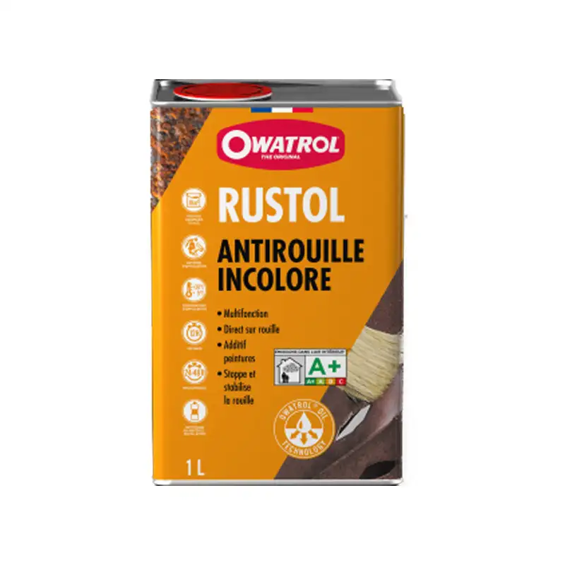 RUSTOL antiruggine incolore 2,5 litri - OWATROL
