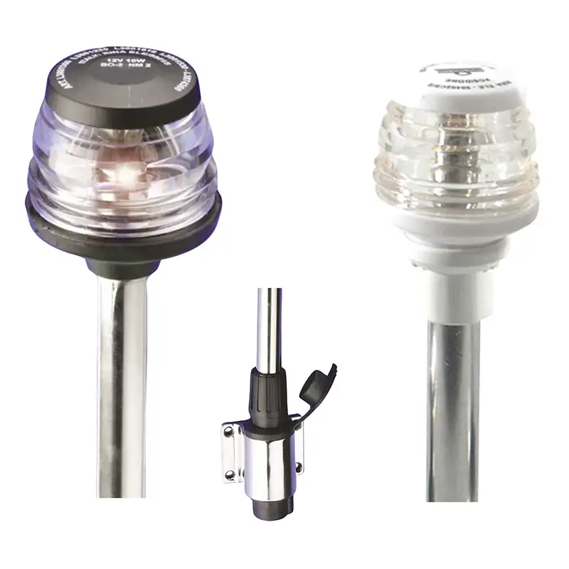 Luce estraibile a 360°-base rettang