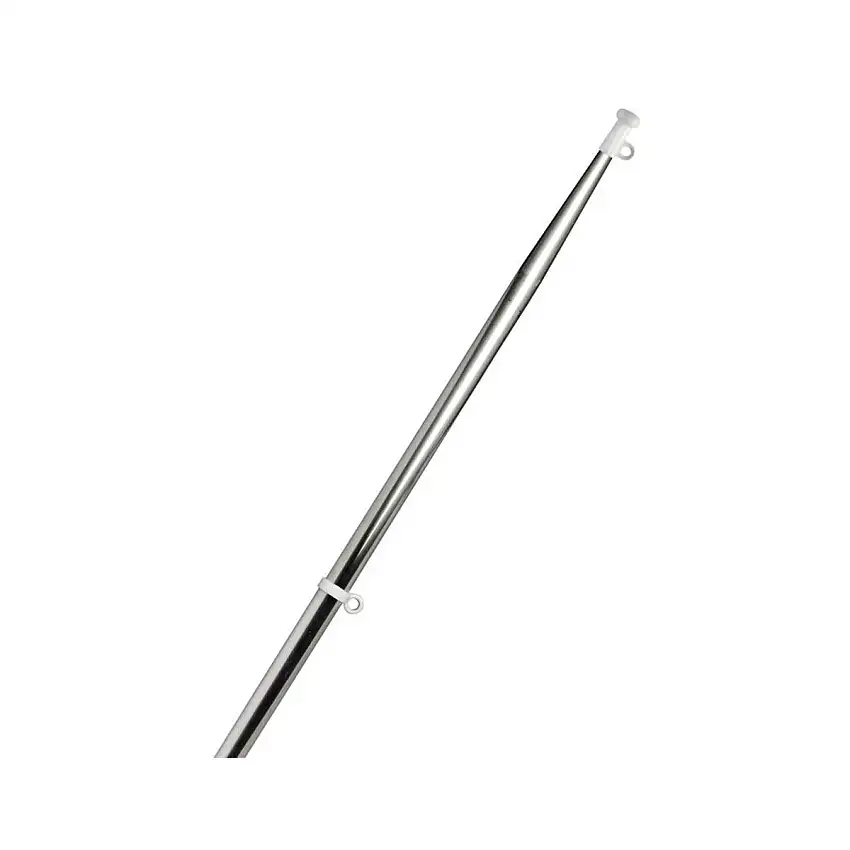 Asta per bandiera in acciaio inox rastremata da 40 cm - Ø 14 mm