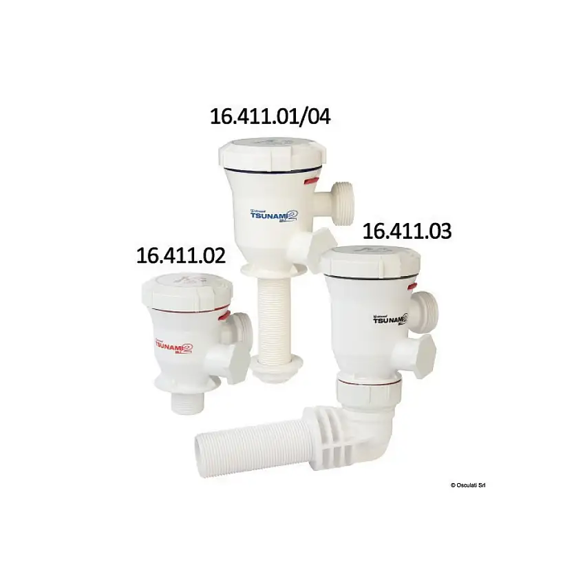 ATTWOOD MK2 pompa in linea 12V 38 l/min