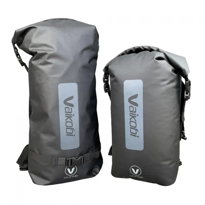 Borsone impermeabile 30l nero vaikobi