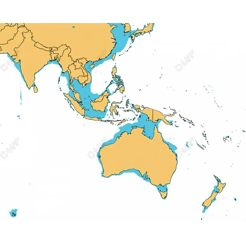 C-MAP Carta DISCOVER - Zona Asia e Pacifico