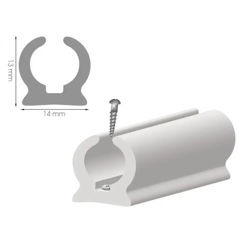 CANALINA IN PVC A RELINGA MT 4 - 6566073 - TESSILMARE