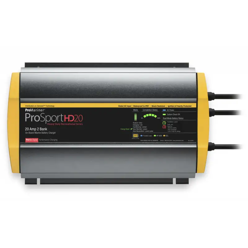 Caricabatterie al litio prosport hd20