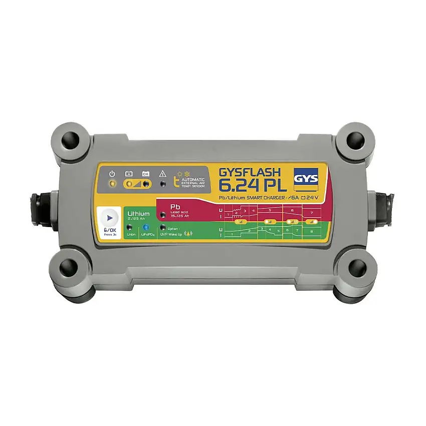 Caricabatterie Gysflash 24V-6A