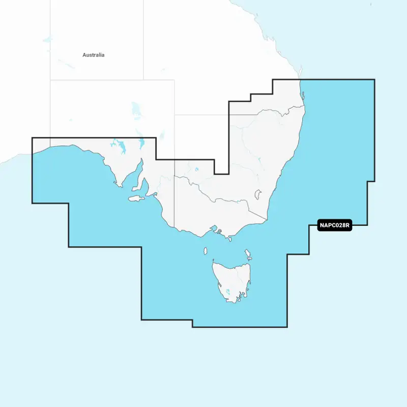 Carta Nautica Navionics+ Regular - Australia, Southeast NAPC028R