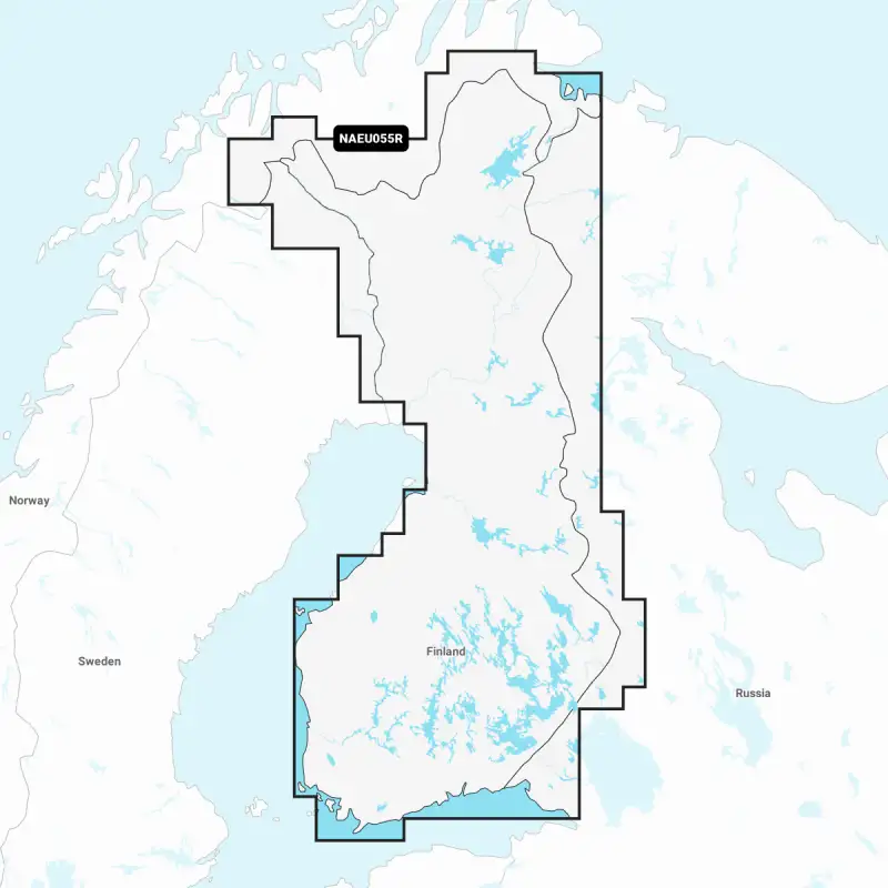 Carta Nautica Navionics+ Regular - Finland, Lakes & Rivers NAEU055R