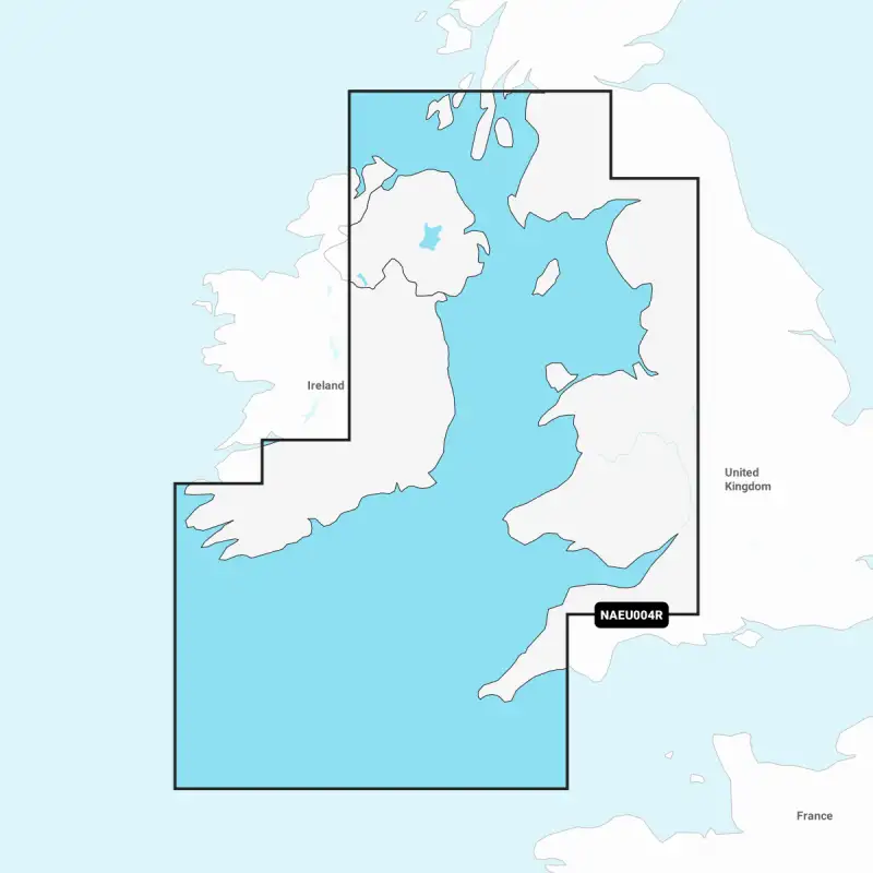 Carta Nautica Navionics+ Regular - Irish Sea NAEU004R