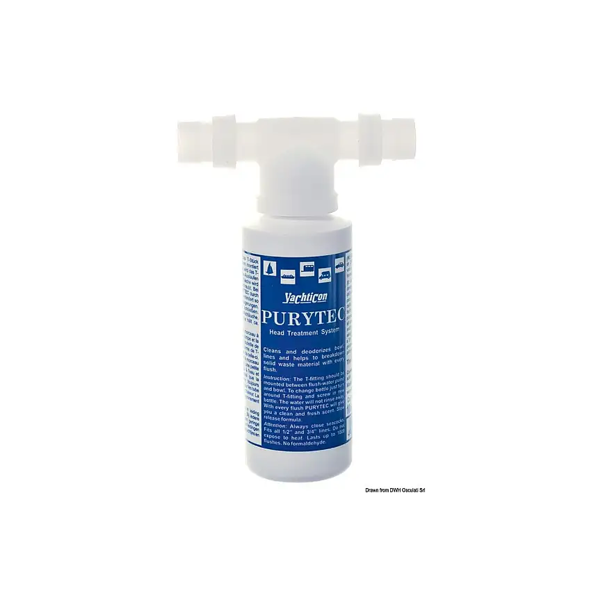 Cartuccia di ricambio da 100 ml per il disinfettante Purytec