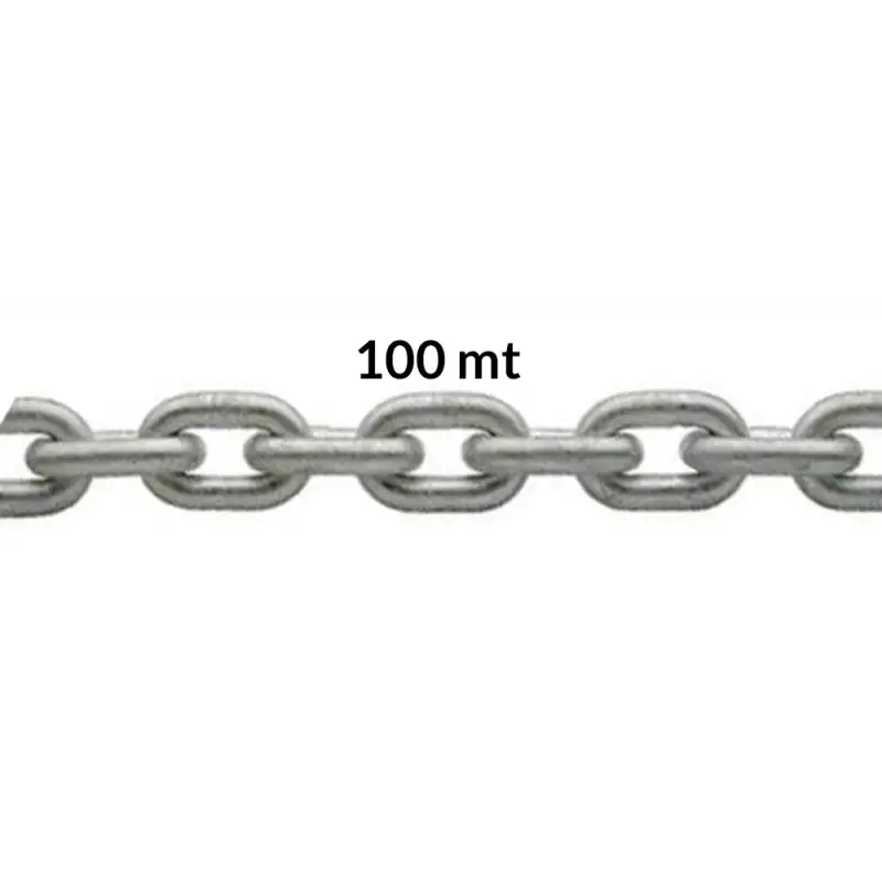 Catena zincata calibrata ø mm 6x100mt