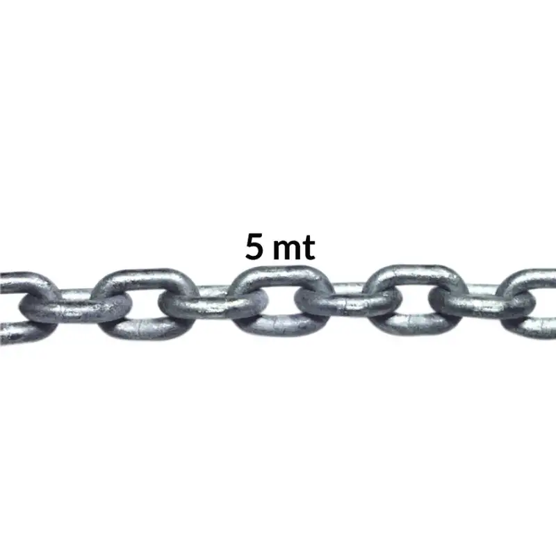 Catena zincata genovese ø mm 8x5mt