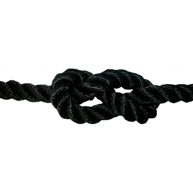 Cima ritorta nera ø mm 10 mt 200