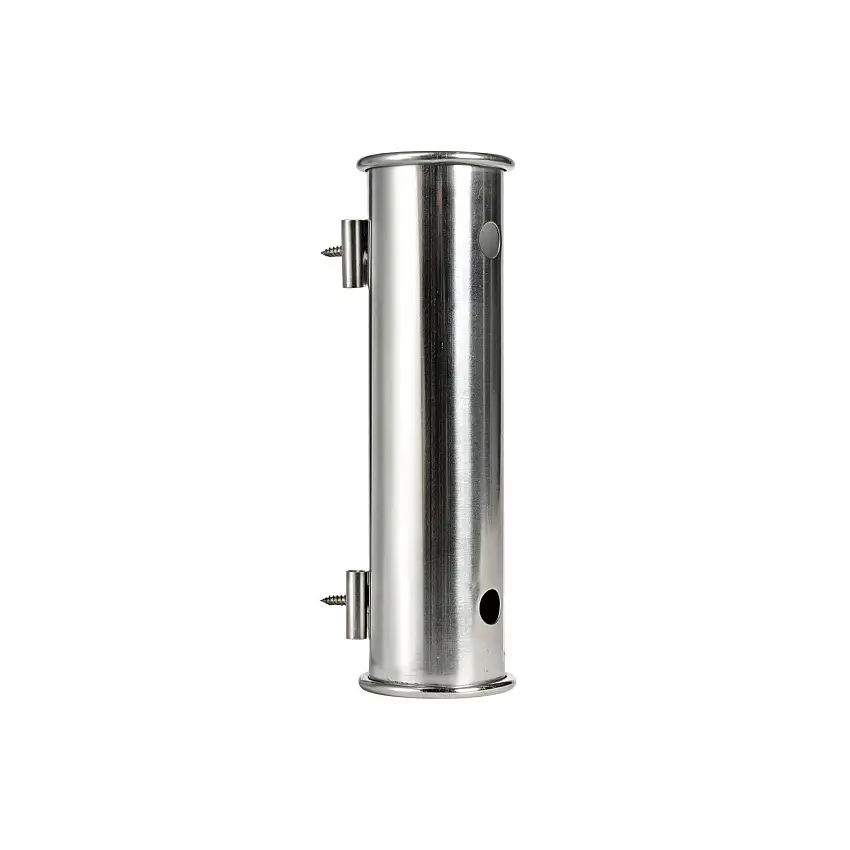 Coppia di porte-canne montaggio a parete AISI 316
