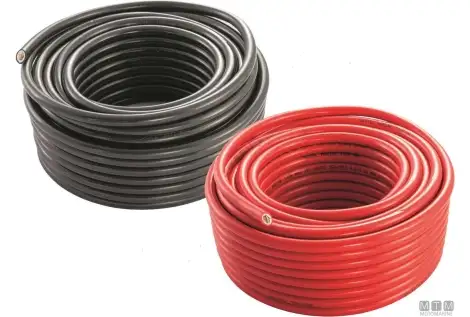 Cavo batteria ce 1x50-50m rosso