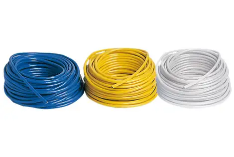 Cavo elettrico tripolare giallo 24A 3x4