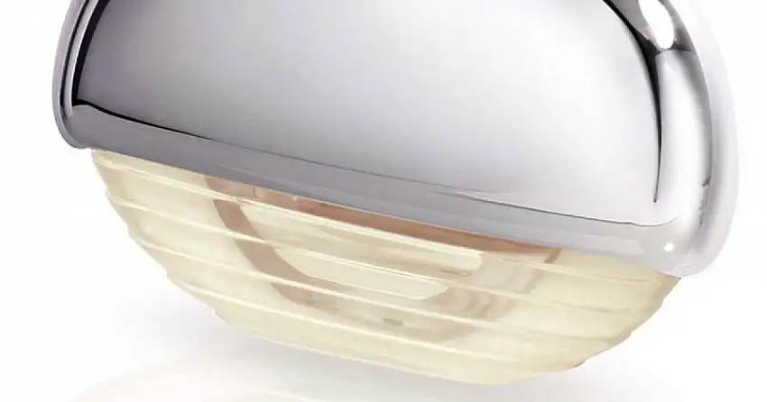 LUCE DI CORTESIA BIANCO CALDO - CROMATA