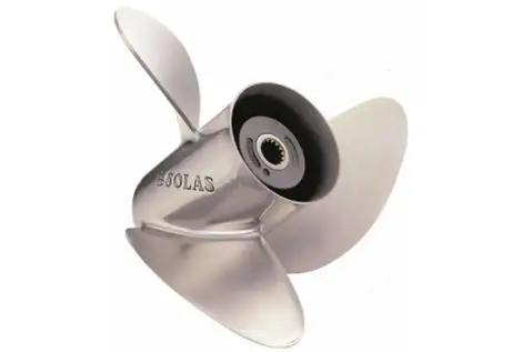 Elica 4p inox 13 1/4x15l