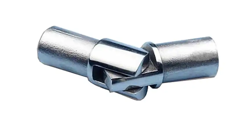 SNODO REALIZZATO IN ACCIAIO INOX ø MM 17