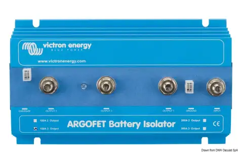 Ripartitore di Carica Argofet 3 Batterie 100 A