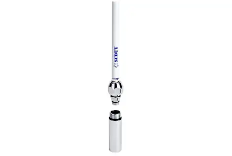 Scout KS-50 VHF 3 dB 1,5 m Removibile Plancia