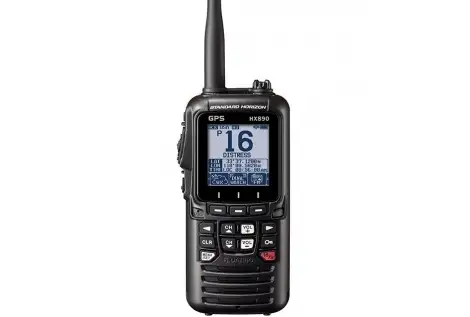 VHF Portatile HX891BT/E Ricetrasmettitore Portatile VHF, DSC classe H, 6W Standard Horizon