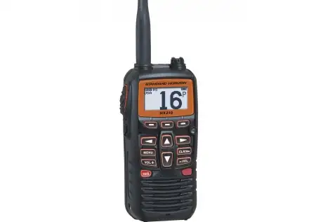 VHF HX210E Ricetrasmettitore Portatile VHF galleggiante Standard Horizon
