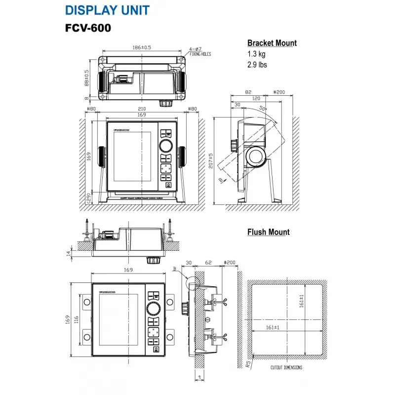 Furuno Ecoscandaglio furuno fcv-600