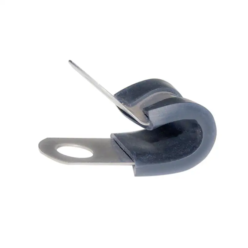 Fascetta inox-gomma ø mm 25
