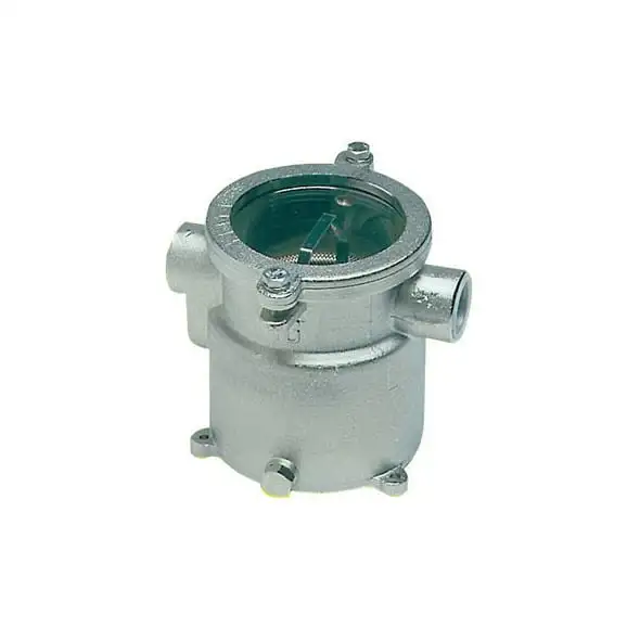 Filtro acqua RINA in ottone nichelato 3/8"