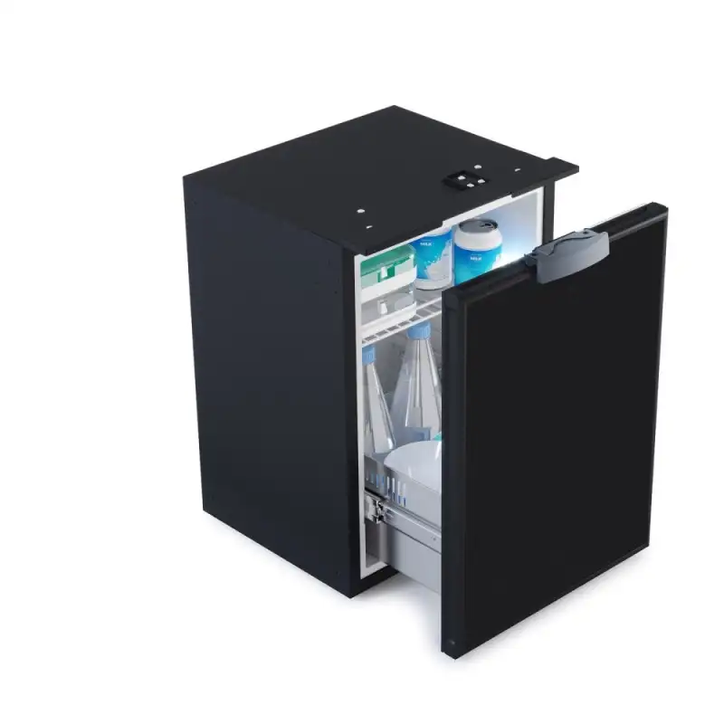 Frigorifero/freezer c51 dw nero con apertura a cassetto