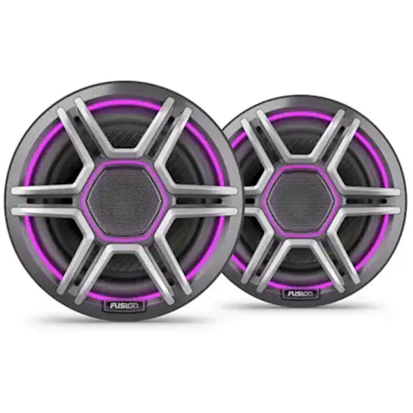 Fusion altoparlanti AP-FL65SPG da 6.5 LED - griglia Sport grigia