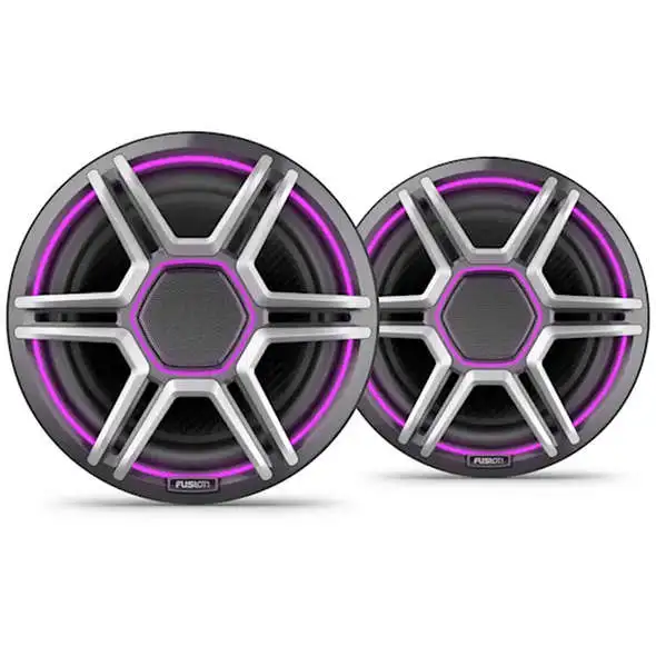 Fusion altoparlanti AP-FL88SPG da 8.8 LED - griglia Sport grigia