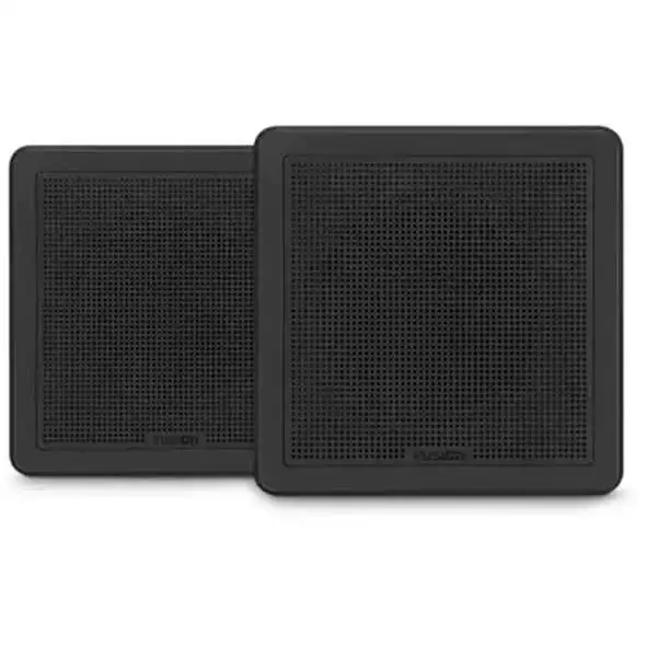 Fusion altoparlanti serie FM FM-F65SB Flush Mount da 6.5 - Quadrati Neri