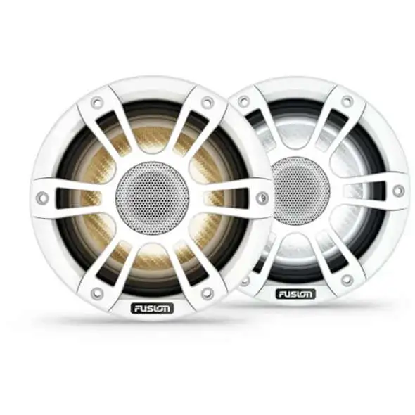 Fusion altoparlanti SG-FL653SPW da 6.5 230W- griglia sport bianca con LED