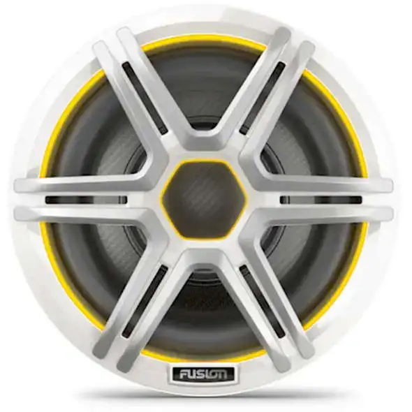 Fusion subwoofer Apollo AP-SL10SPW da 10" LED - griglia Sport bianca