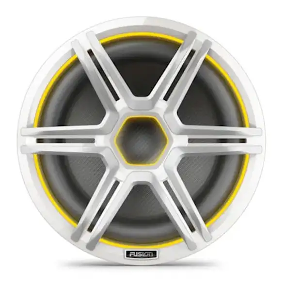 Fusion subwoofer Apollo AP-SL12SPW da 12" LED - griglia Sport bianca