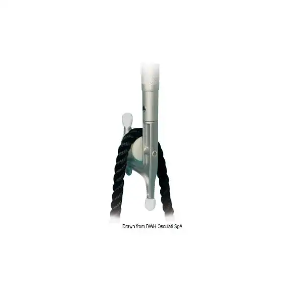 Gancio accosto con puleggia 120-209 cm