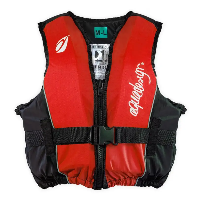 GILET AQUADESIGN ESTERNO CLUB 70N ROSSO/NERO